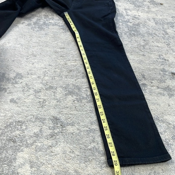 NYDJ Sheri Slim Jeans Black Lift Tuck Stretch Everyday Chic Sz 6 - Picture 11 of 15